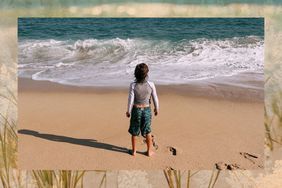 boy at the beach